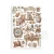 Papier washi A5 The Owl’s House 8 Ark SBW23 Stamperia