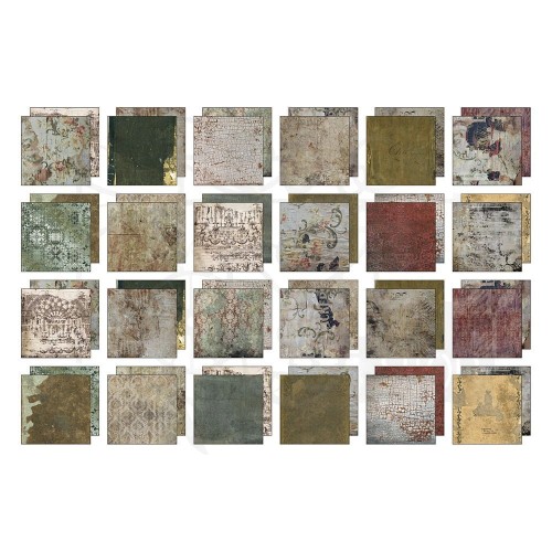 Zestaw papierów Departed Tim Holtz Idea-ology Paper Stash