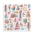 Zestaw papierów do scrapbookingu 20x20 Candy Christmas SBBS129 Stamperia