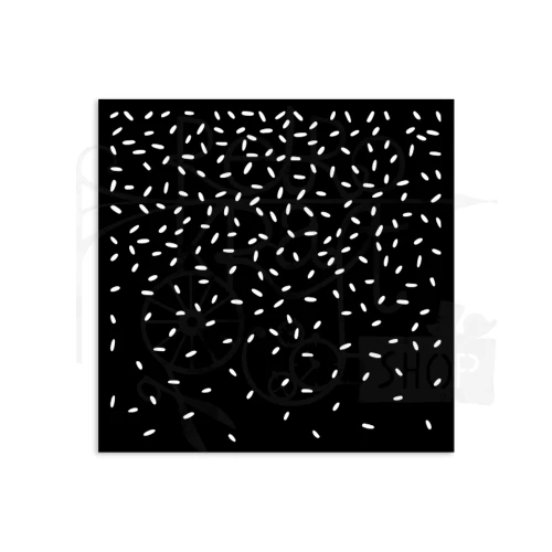 Szablon maska 12x12cm Candy Christmas Wzorek Posypka KSTDS51 Stamperia