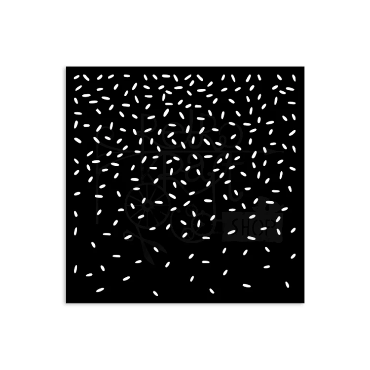 Szablon maska 12x12cm Candy Christmas Wzorek Posypka KSTDS51 Stamperia