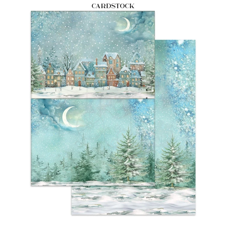 Junk Journal Alice in Christmas 16 kart SBJK03 Stamperia