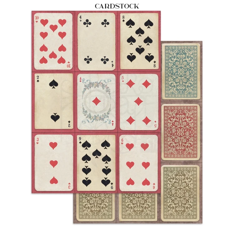 Junk Journal Alice in Christmas 16 kart SBJK03 Stamperia