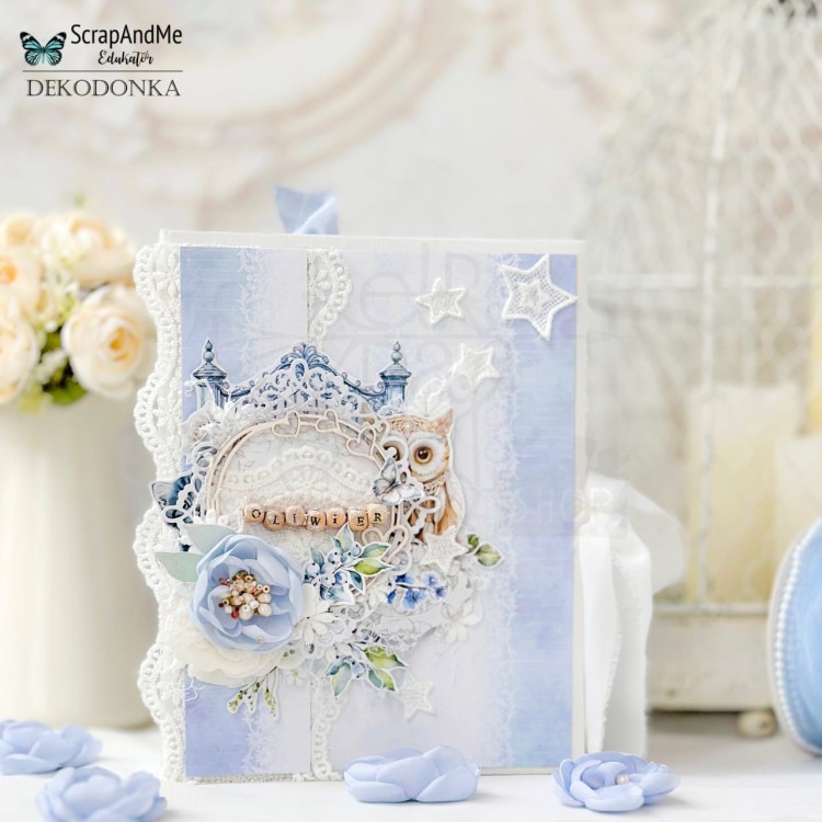 Zestaw papierów do scrapbookingu 30x30 Blue Roses ScrapAndMe