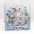 Papier do scrapbookingu 30x30 elementy do wycięcia Blue Roses - Flowers ScrapAndMe
