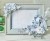 Papier do scrapbookingu 30x30 elementy do wycięcia Blue Roses - Flowers ScrapAndMe