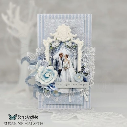 Papier do scrapbookingu 30x30 elementy do wycięcia Wedding 4 ScrapAndMe