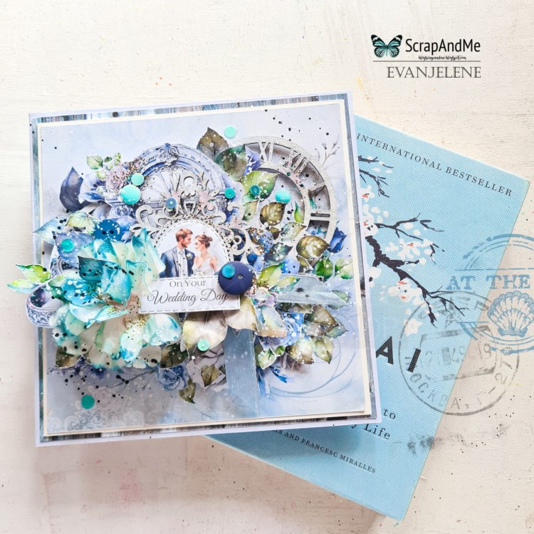 Papier do scrapbookingu 30x30 elementy do wycięcia Wedding 4 ScrapAndMe