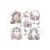 Zestaw papierów do scrapbookingu 20x20 Pink Roses ScrapAndMe