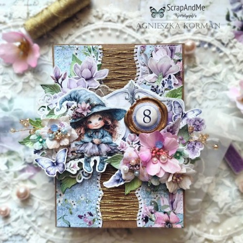 Papier 30x30 elementy do wycięcia Girls 2 - ScrapAndMe