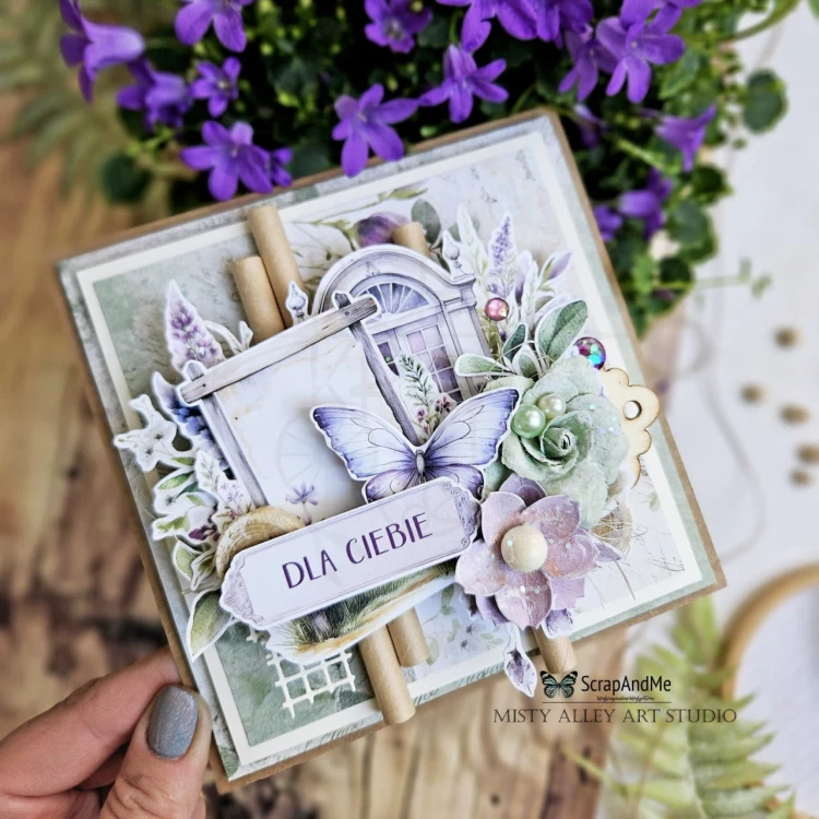 Papier do scrapbookingu 30x30 Sunday Morning - okładka - ScrapAndMe