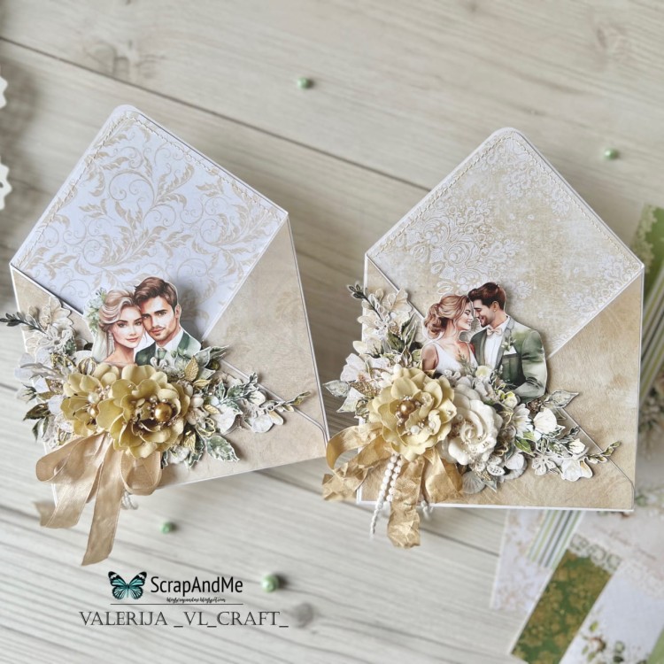 Papier do scrapbookingu 30x30 elementy do wycięcia Wedding 8 ScrapAndMe