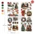 Rub-on Decor Transfer Middy 21.5x27.9cm Yuletide Nostalgia 4 ark 677992 Prima
