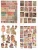 Naklejki papierowe do scrapbookingu i art journalingu - Retro 50 arkuszy