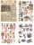 Naklejki papierowe do scrapbookingu i art journalingu - Retro 50 arkuszy