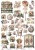 Papier do scrapbookingu A4 dodatki do wycinania Shabby Chic 02 A-P-080 Artistiko
