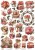 Papier do scrapbookingu A4 dodatki do wycinania Shabby Chic 01 A-P-078 Artistiko