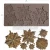 Foremka silikonowa 25x13 Frosted Snowflake 677404 Prima