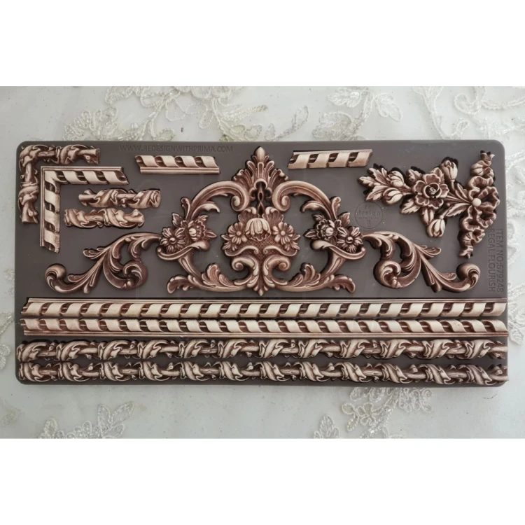 Foremka silikonowa 25x13 Regal Flourish 679248 Prima