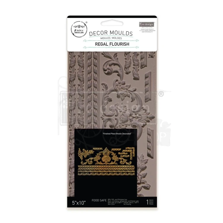 Foremka silikonowa 25x13 Regal Flourish 679248 Prima