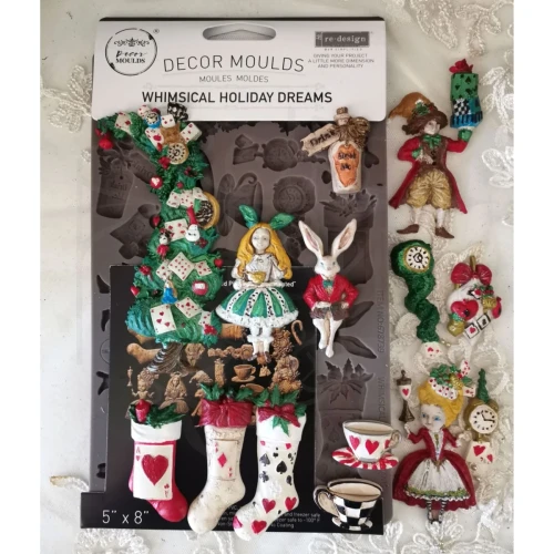 Foremka silikonowa 20x13 Whimsical Holiday Dreams 678739 Prima