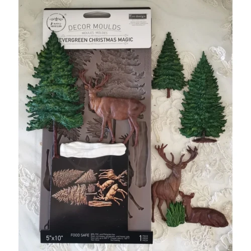 Foremka silikonowa 25x13 Evergreen Christmas Magic 677480 Prima