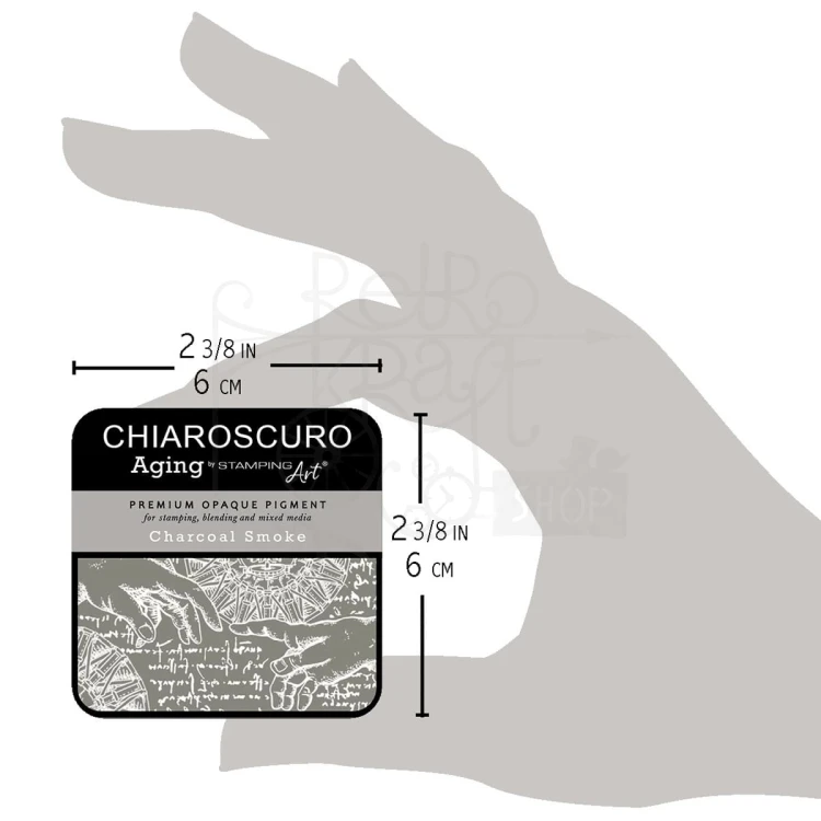 Tusz postarzający Chiaroscuro Aging Ink Pad Charcoal Smoke PKA115 Ciao Bella