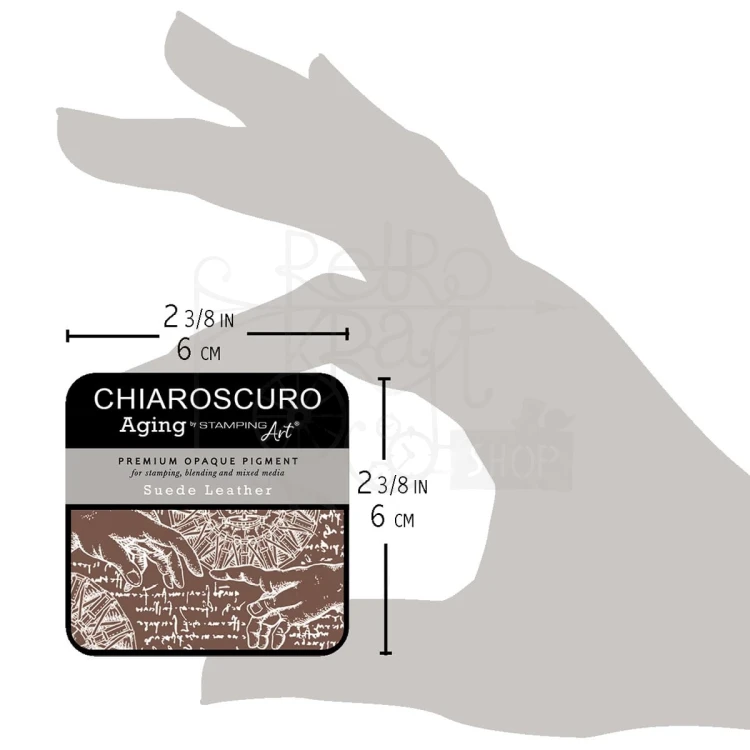 Tusz postarzający Chiaroscuro Aging Ink Pad Suede Leather PKA110 Ciao Bella