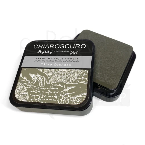Tusz postarzający Chiaroscuro Aging Ink Pad Olive Orchard PKA108 Ciao Bella