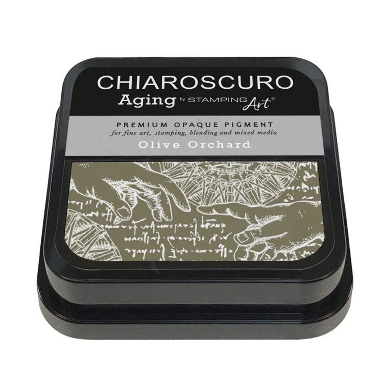 Tusz postarzający Chiaroscuro Aging Ink Pad Olive Orchard PKA108 Ciao Bella