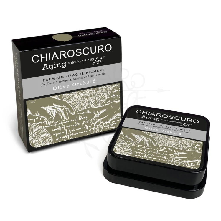 Tusz postarzający Chiaroscuro Aging Ink Pad Olive Orchard PKA108 Ciao Bella