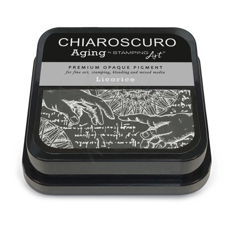 Tusz postarzający Chiaroscuro Aging Ink Pad Licorice PKA106 Ciao Bella
