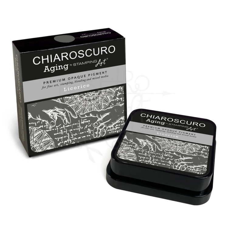 Tusz postarzający Chiaroscuro Aging Ink Pad Licorice PKA106 Ciao Bella