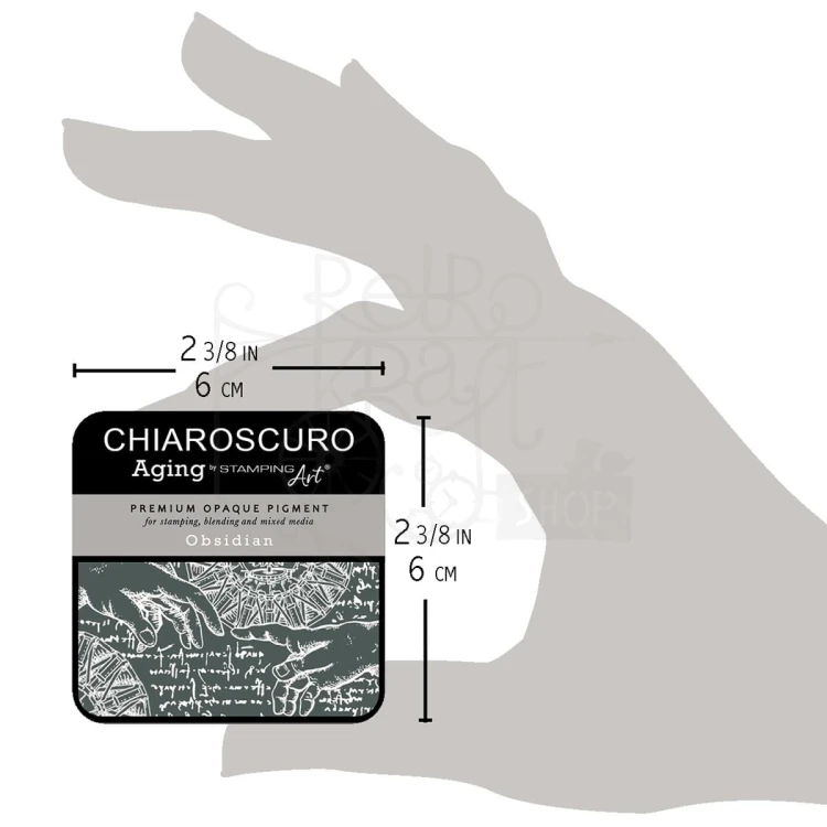 Tusz postarzający Chiaroscuro Aging Ink Pad Obsidian PKA102 Ciao Bella