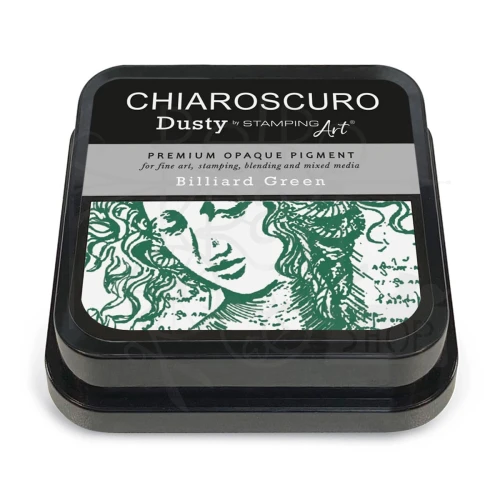 Tusz postarzający Chiaroscuro Dusty Ink Pad Billiard Green PKD126 Ciao Bella