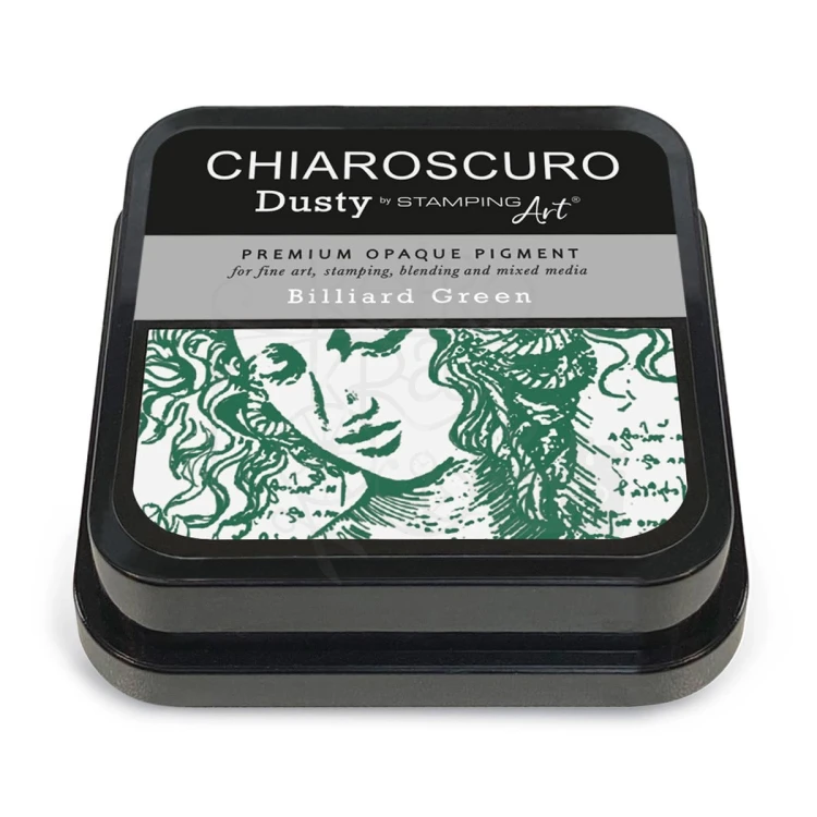 Tusz postarzający Chiaroscuro Dusty Ink Pad Billiard Green PKD126 Ciao Bella