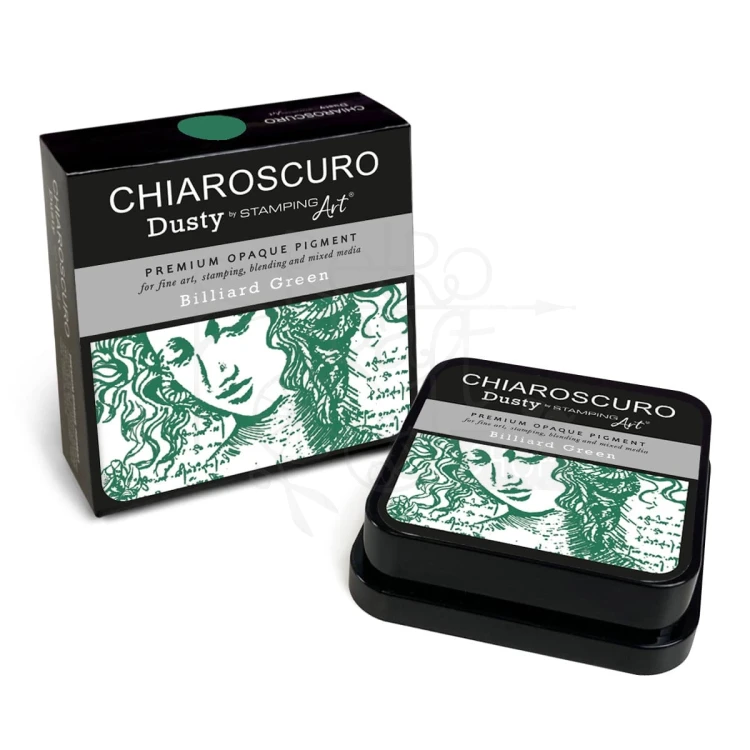 Tusz postarzający Chiaroscuro Dusty Ink Pad Billiard Green PKD126 Ciao Bella