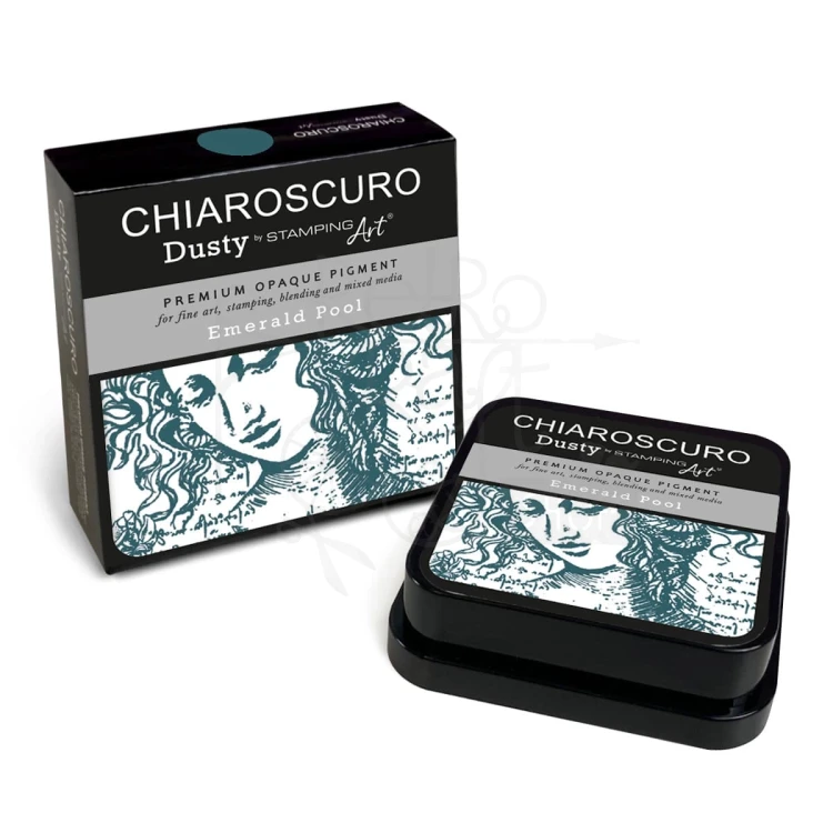Tusz postarzający Chiaroscuro Dusty Ink Pad Emerald Pool PKD125 Ciao Bella