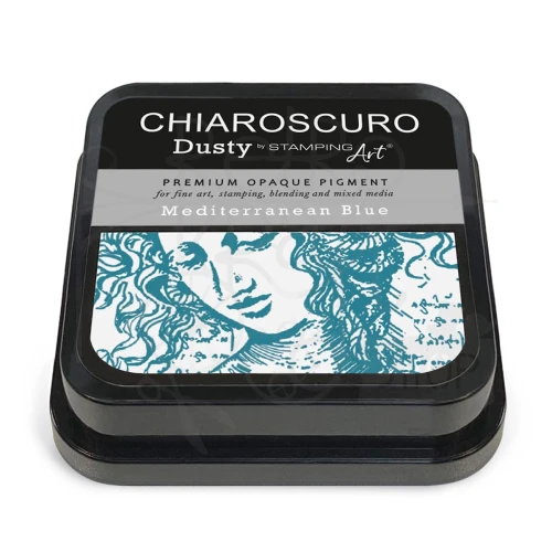 Tusz postarzający Chiaroscuro Dusty Ink Pad Mediterranean Blue PKD122 Ciao Bella