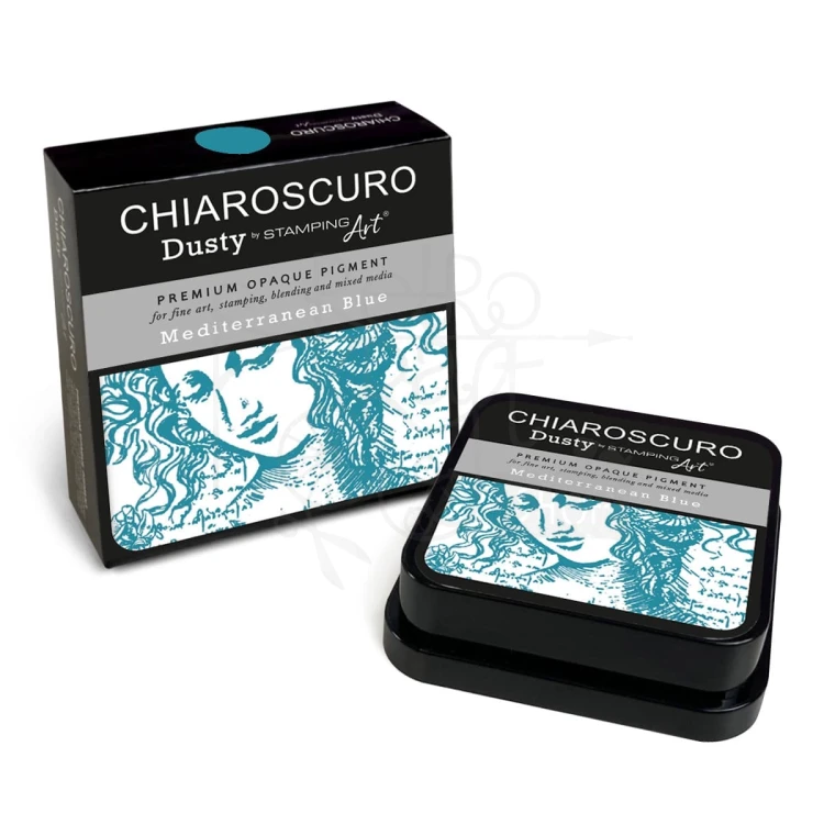 Tusz postarzający Chiaroscuro Dusty Ink Pad Mediterranean Blue PKD122 Ciao Bella