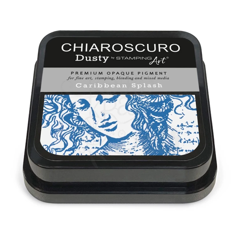 Tusz postarzający Chiaroscuro Dusty Ink Pad Caribbean Splash PKD120 Ciao Bella