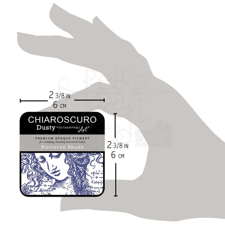 Tusz postarzający Chiaroscuro Dusty Ink Pad Nocturne Shade PKD119 Ciao Bella