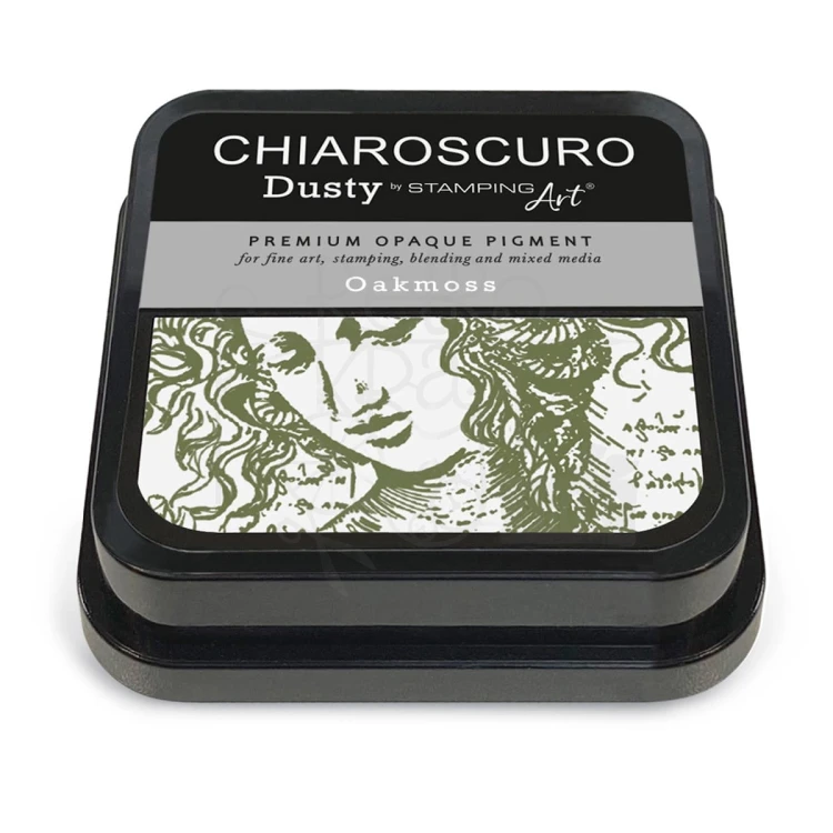 Tusz postarzający Chiaroscuro Dusty Ink Pad Oakmoss PKD128 Ciao Bella