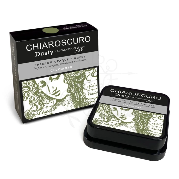 Tusz postarzający Chiaroscuro Dusty Ink Pad Oakmoss PKD128 Ciao Bella
