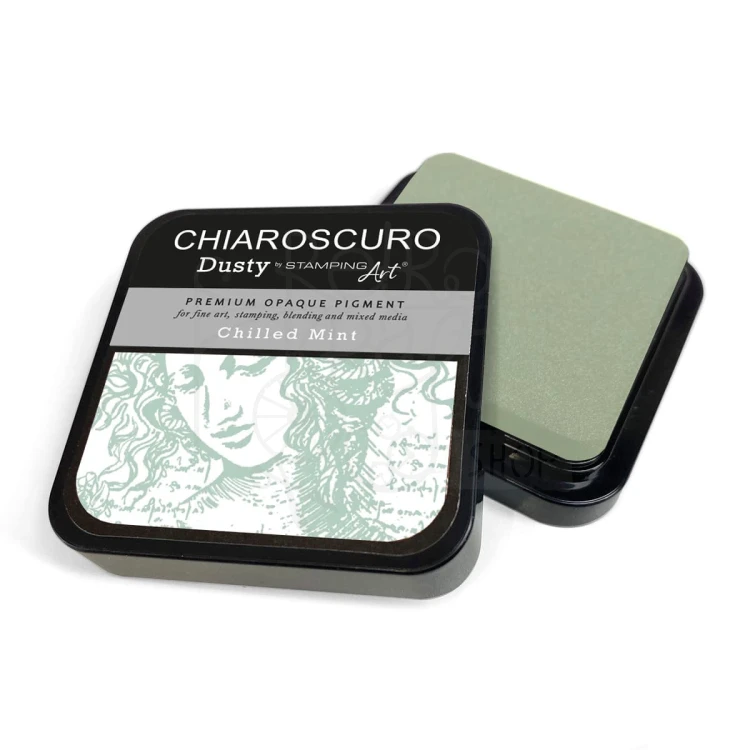 Tusz postarzający Chiaroscuro Dusty Ink Pad Chilled Mint PKD127 Ciao Bella