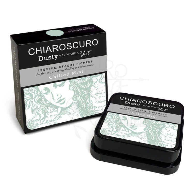 Tusz postarzający Chiaroscuro Dusty Ink Pad Chilled Mint PKD127 Ciao Bella