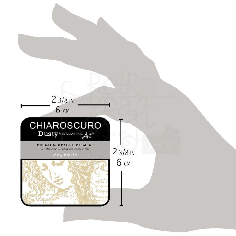 Tusz postarzający Chiaroscuro Dusty Ink Pad Baguette PKD102 Ciao Bella
