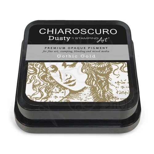 Tusz postarzający Chiaroscuro Dusty Ink Pad Gothic Gold PKD107 Ciao Bella
