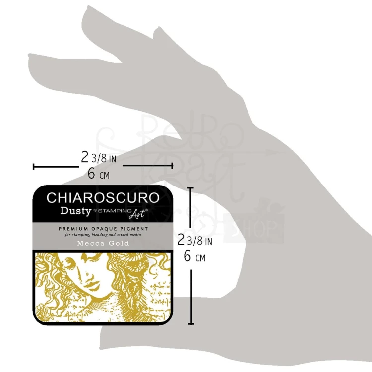 Tusz postarzający Chiaroscuro Dusty Ink Pad Mecca Gold PKD108 Ciao Bella