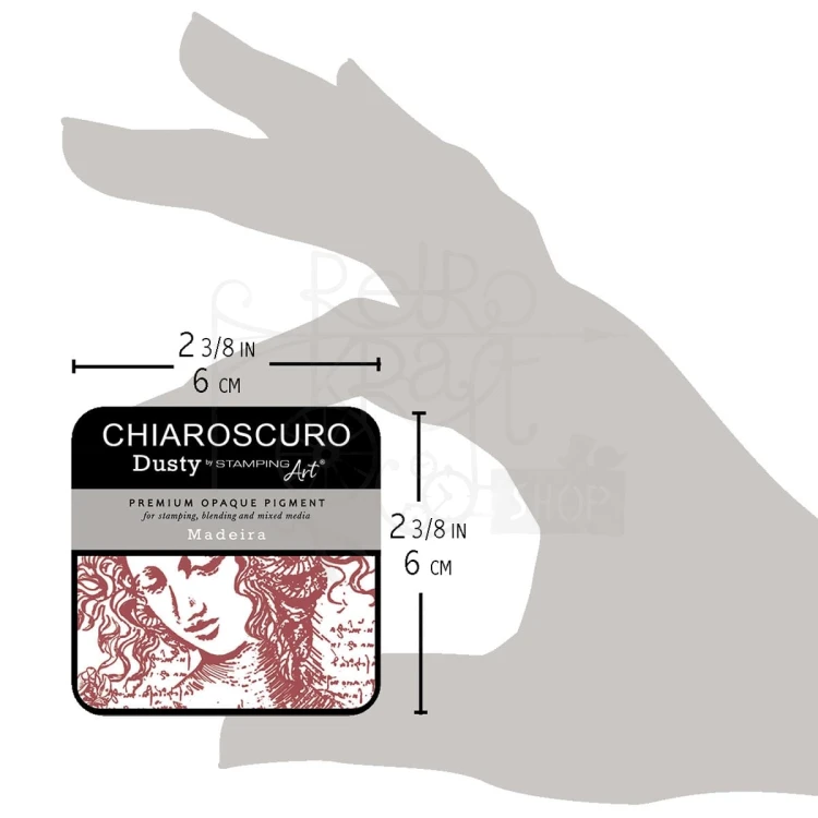 Tusz postarzający Chiaroscuro Dusty Ink Pad Madeira PKD110 Ciao Bella